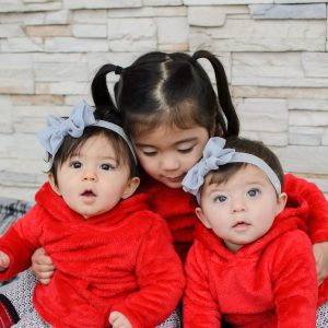 Gabriella, Amelia and their big sister